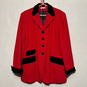 Vintage Laura Winston Wool Riding Jacket - size 11/12